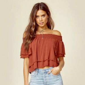 Blue Life Tops - Blue Life's Show Off the Shoulder Top Blue Life Tops - Blue Life's Show Off the Shoulder Top